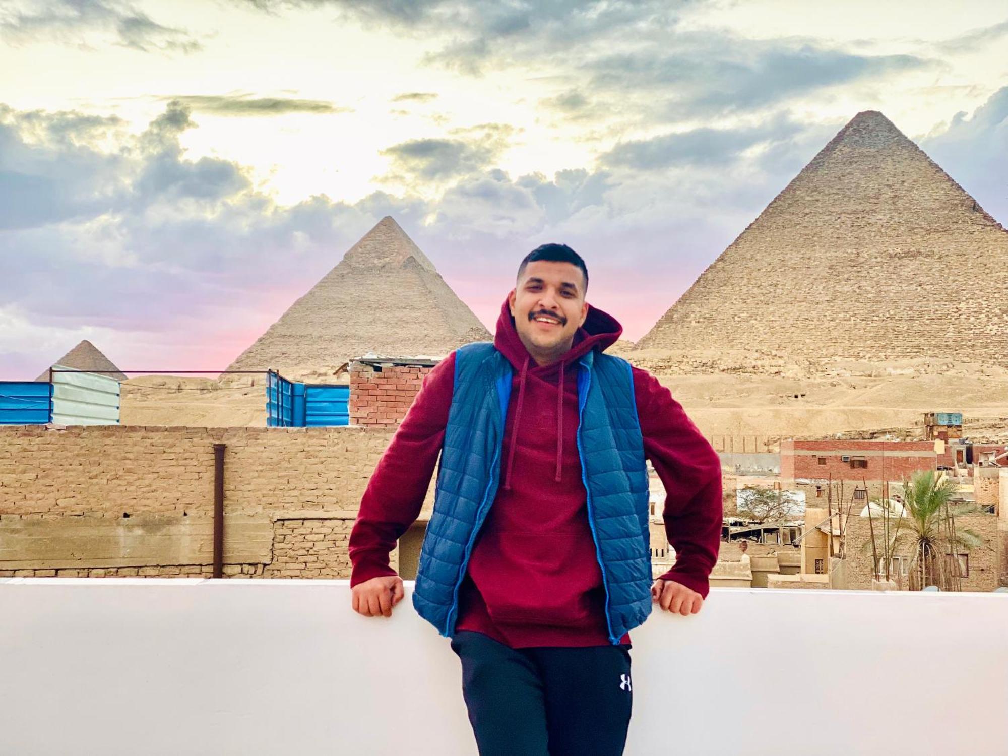 Horus Pyramids View Cairo Exterior foto
