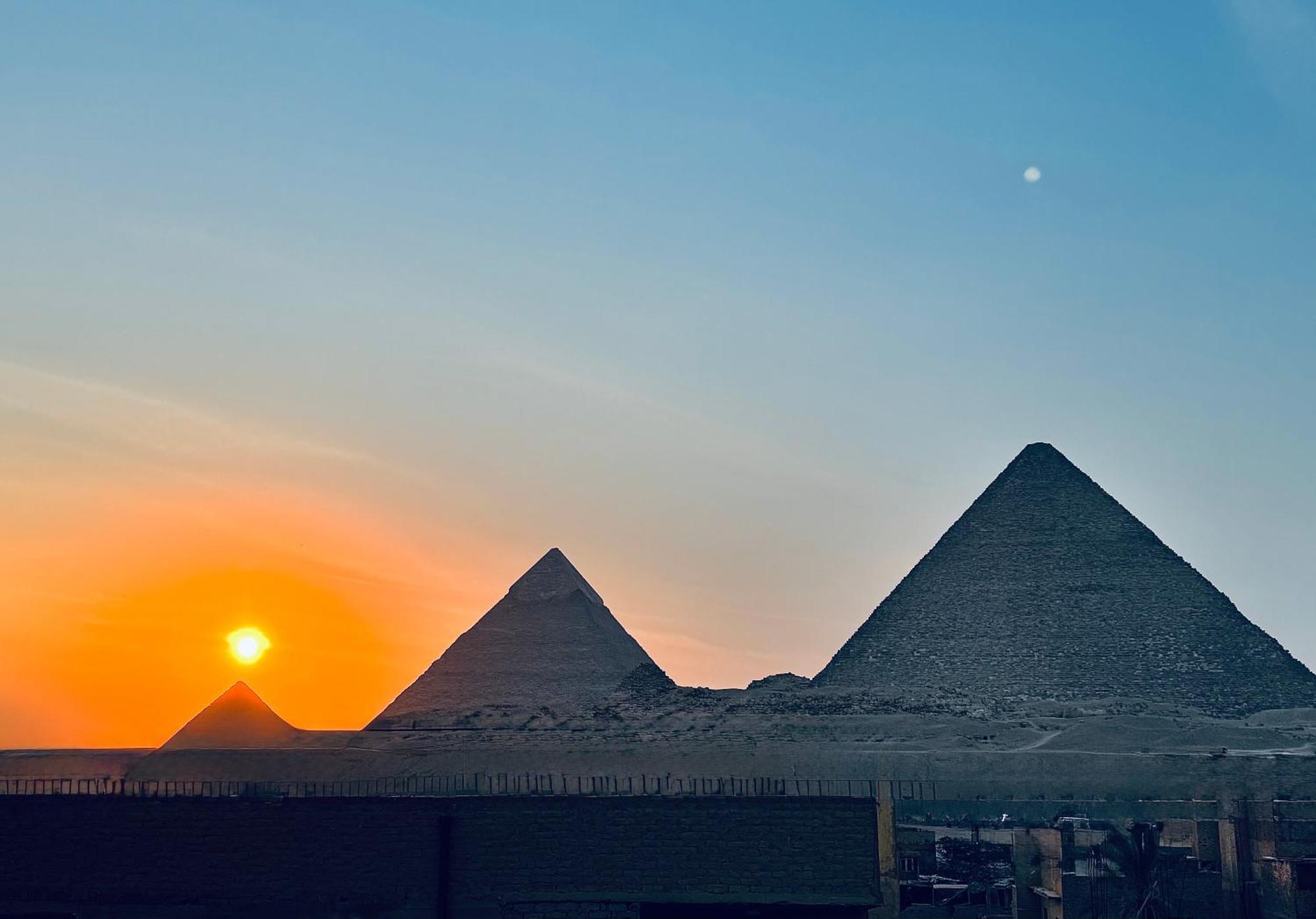 Horus Pyramids View Cairo Exterior foto
