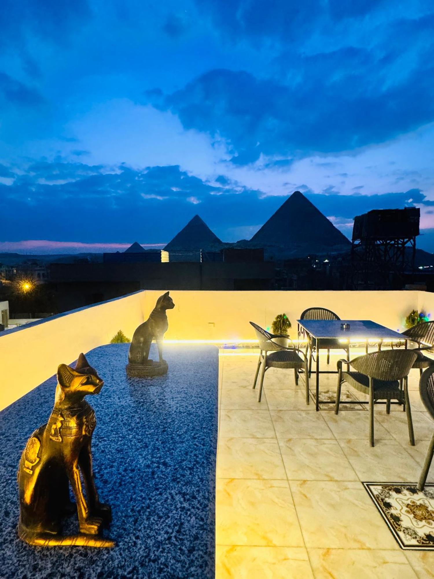 Horus Pyramids View Cairo Exterior foto